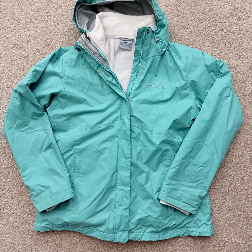 Columbia Aqua Hooded 3-n-1 Ski Jacket